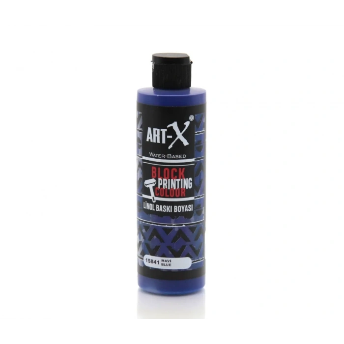 Rich Art-X Su Bazlı Linol Baskı Boyası 240 cc. MAVİ