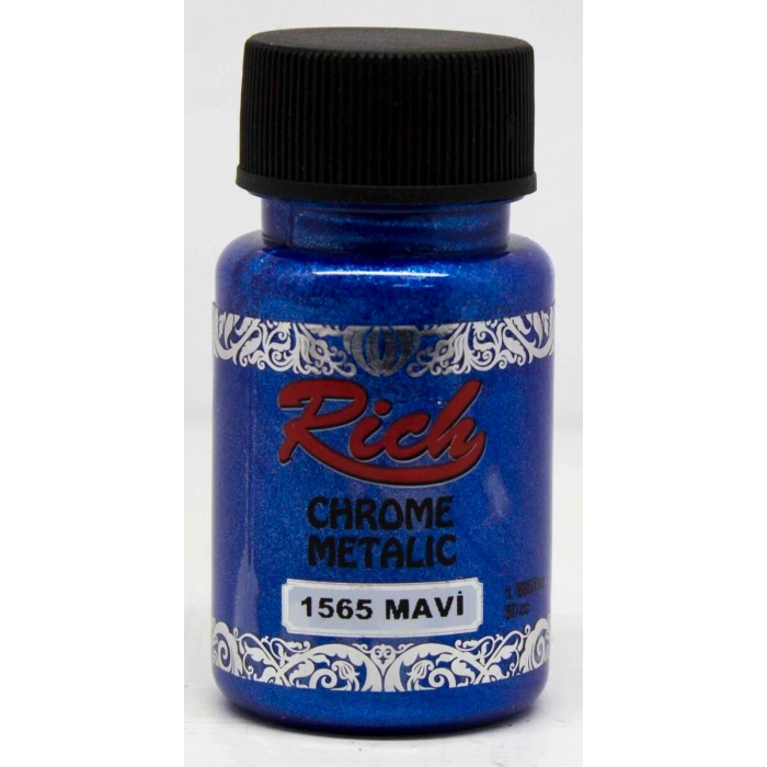 Rich Chrome Metalik Boya 50 cc. 1565 Mavi