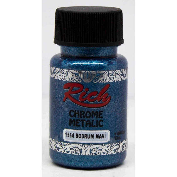 Rich Chrome Metalik Boya 50 cc. 1564 Bodrum Mavi