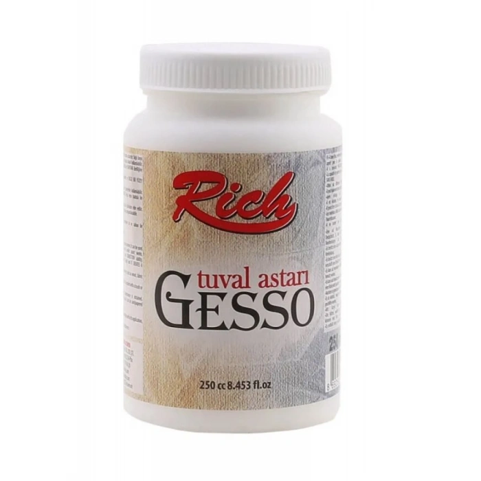 Rich Gesso Tuval Astarı Beyaz 250 cc.