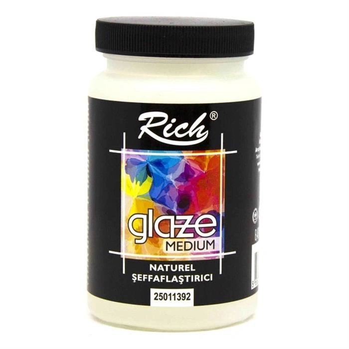 Rich Glaze Medium 250 cc Kavanoz