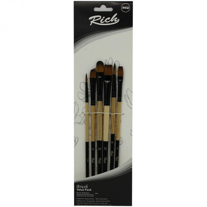 Rich Karışık Fırça Seti 6lı