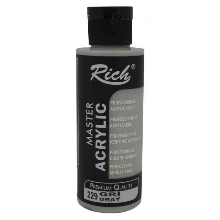 Rich Master Akrilik Boya 120 cc. 229 Gri