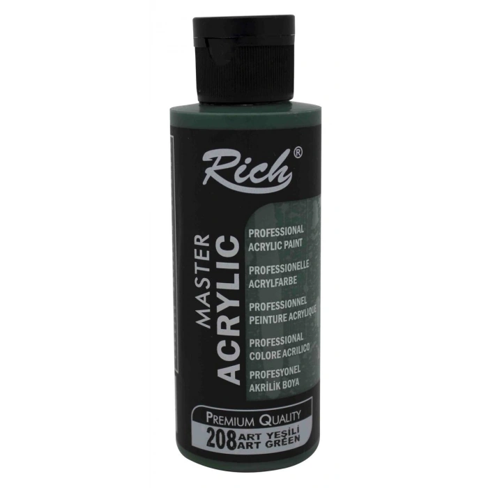 Rich Master Akrilik Boya 120 cc. 208 Art Yeşili