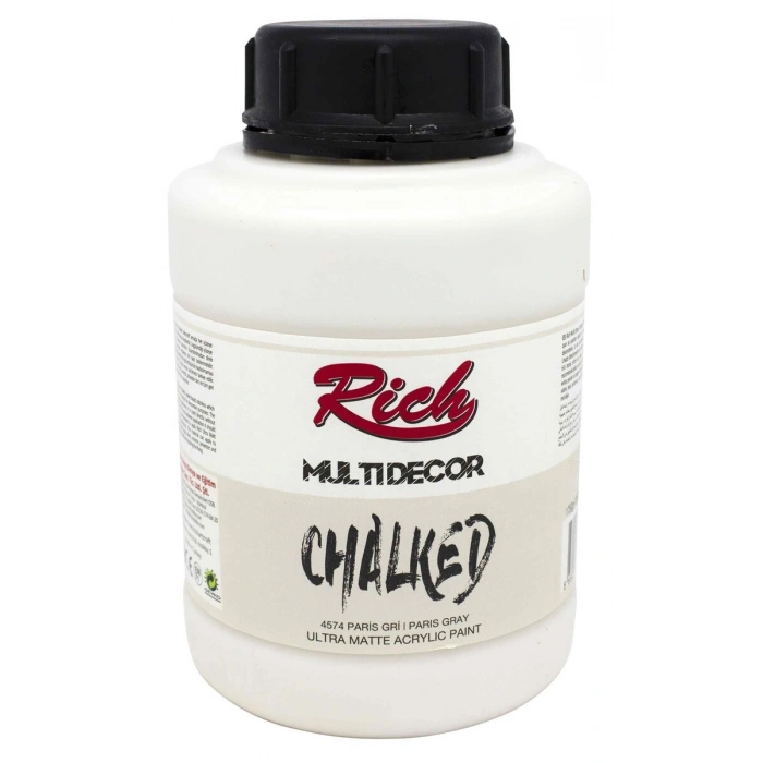 Rich Multi Decor Chalked Akrilik Boya 1750 gr. 4574 PARİS GRİ