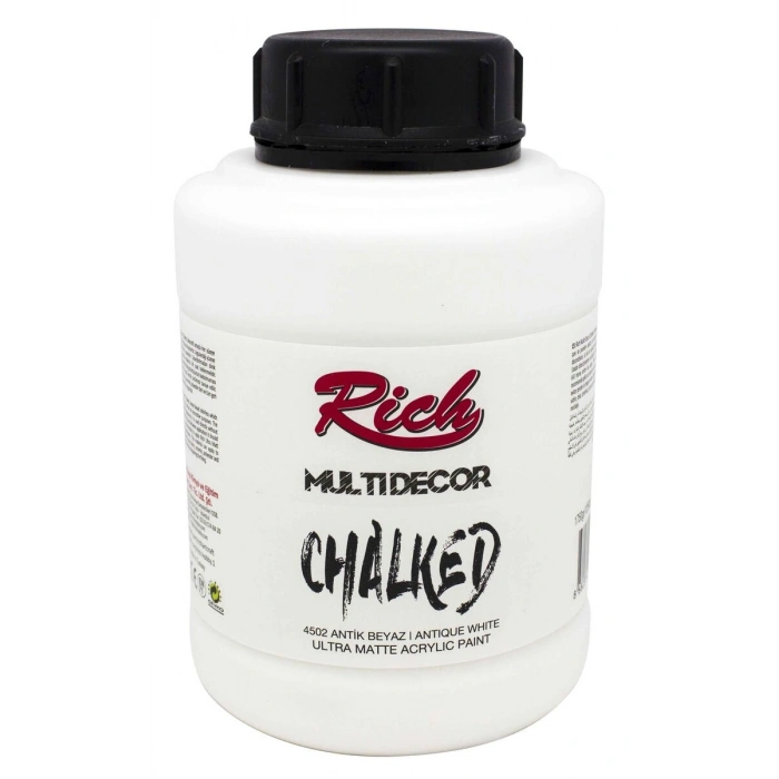 Rich Multi Decor Chalked Akrilik Boya 1750 gr. 4502 ANTİK BEYAZ