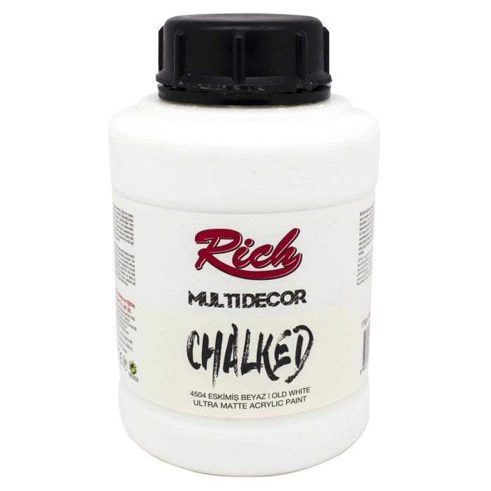 Rich Multi Decor Chalked Akrilik Boya 1750 gr. 4504 ESKİMİŞ BEYAZ
