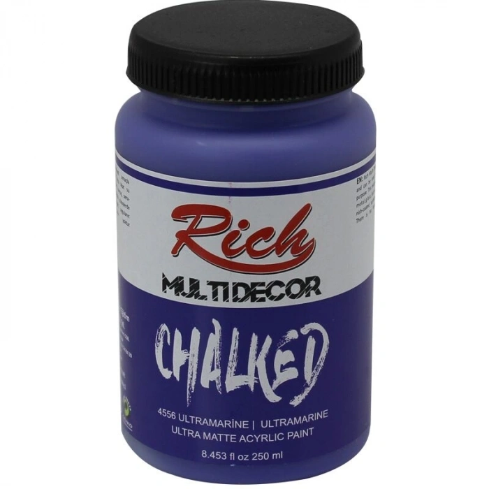 Rich Multi Decor Chalked Akrilik Boya 250 cc. 4556 ULTRAMARINE