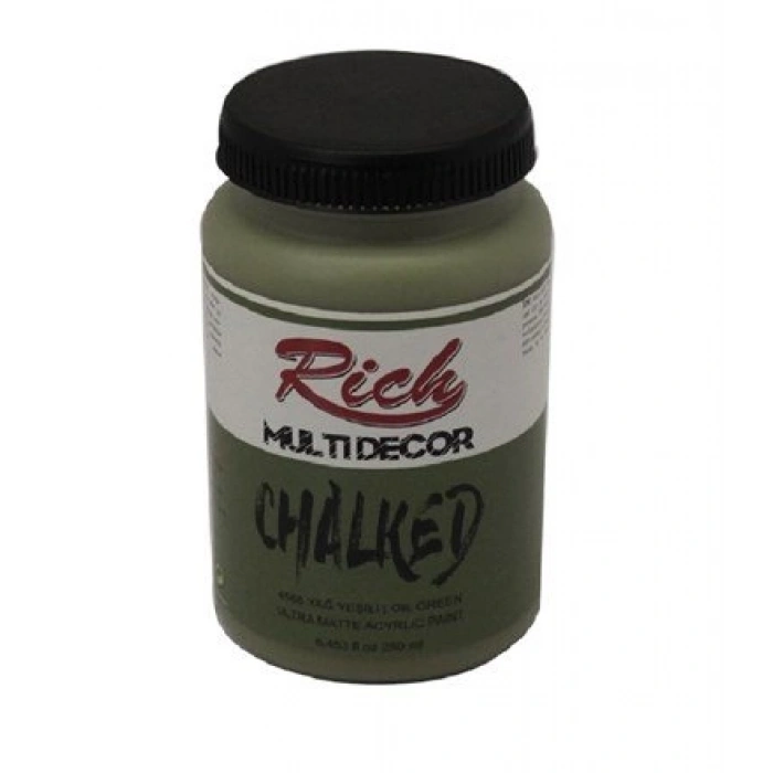 Rich Multi Decor Chalked Boya 250gr 4568 Yağ Yeşili