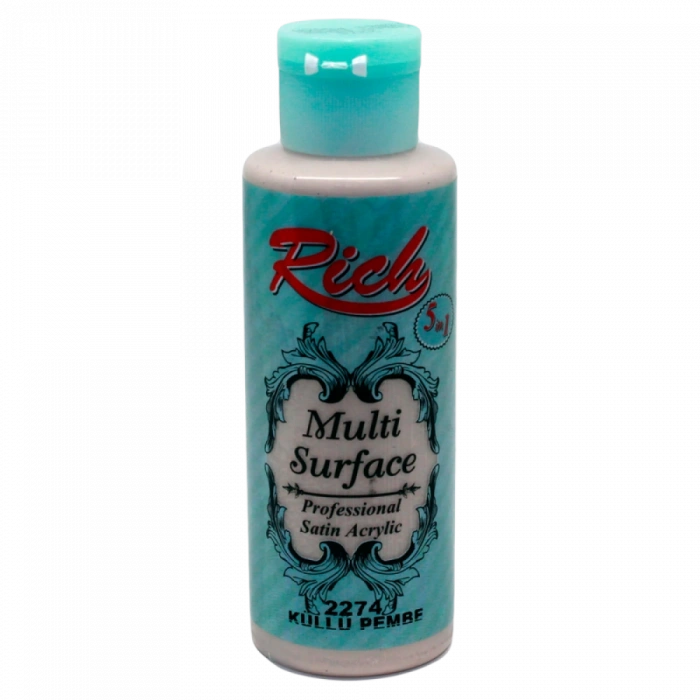 Rich Multi Surface Akrilik Boya 120ml 2274 Küllü Pembe