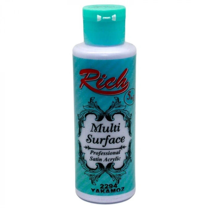 Rich Multi Surface Her Yüzey İçin Akrilik Boya 120 cc. 2294 YAKAMOZ
