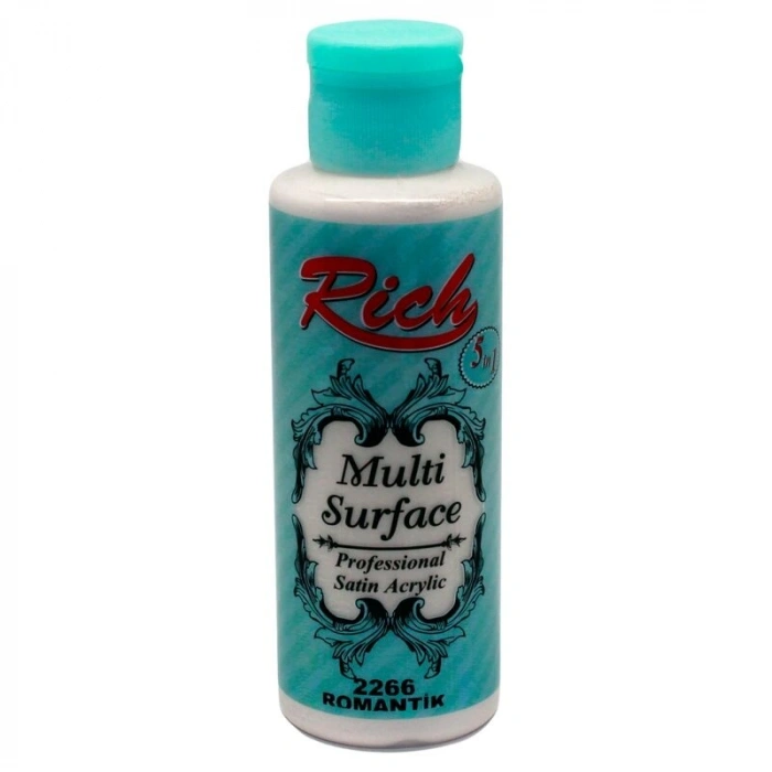 Rich Multi Surface Her Yüzey İçin Akrilik Boya 120 cc. 2266 ROMANTİK