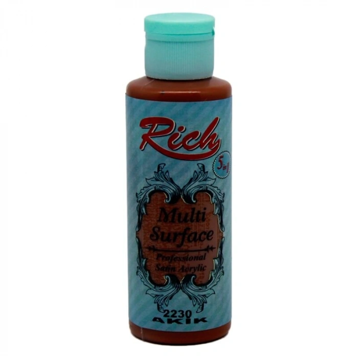 Rich Multi Surface Her Yüzey İçin Akrilik Boya 120 cc. 2230 AKİK
