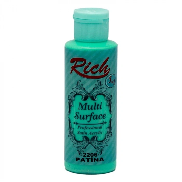 Rich Multi Surface Her Yüzey İçin Akrilik Boya 120 cc. 2206 PATİNA