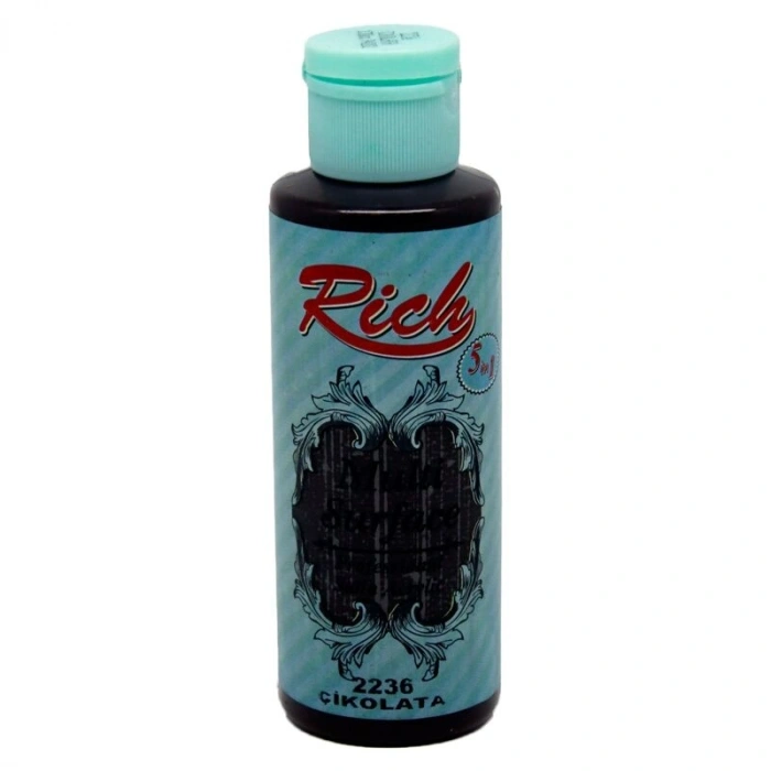 Rich Multi Surface Her Yüzey İçin Akrilik Boya 120 cc. 2236 ÇİKOLATA