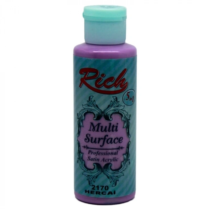 Rich Multi Surface Her Yüzey İçin Akrilik Boya 120 cc. 2170 HERCAİ