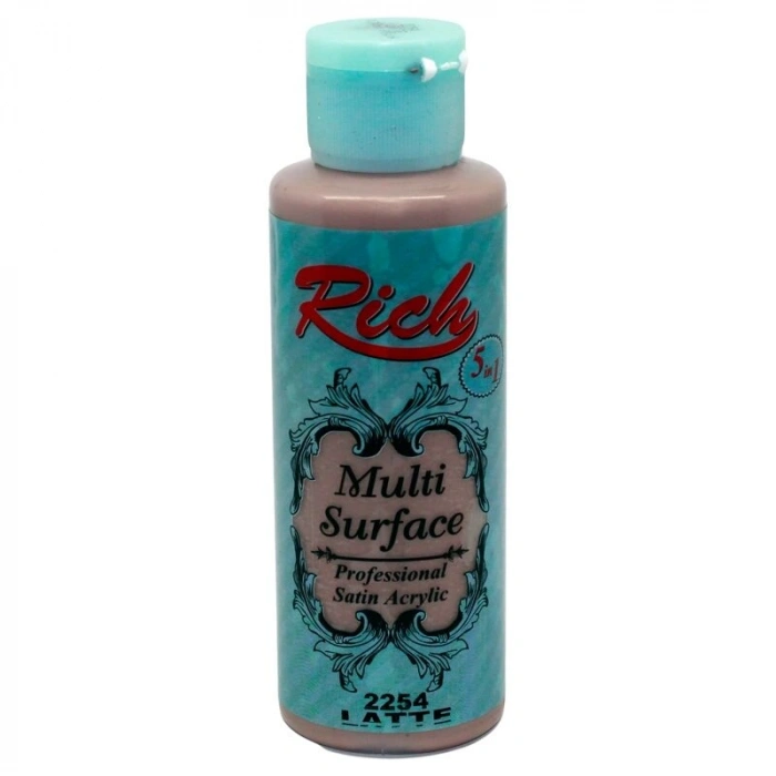 Rich Multi Surface Her Yüzey İçin Akrilik Boya 120 cc. 2254 LATTE