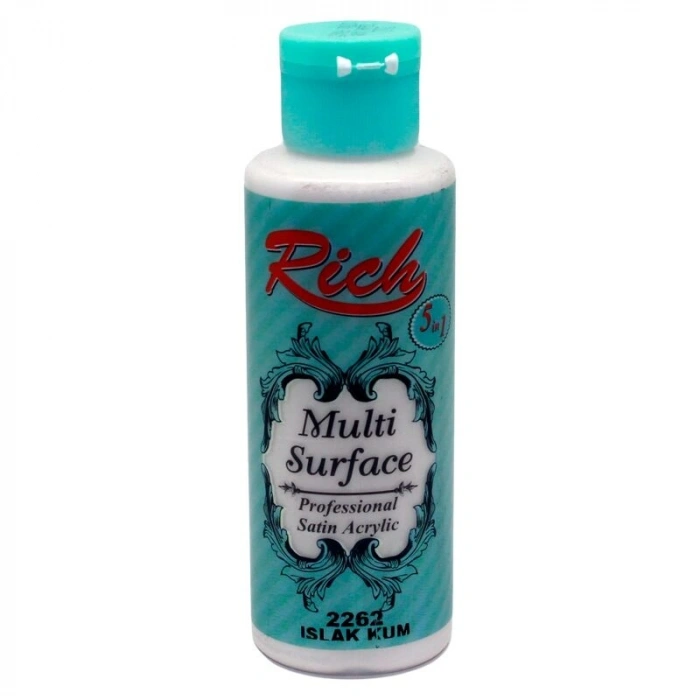 Rich Multi Surface Her Yüzey İçin Akrilik Boya 120 cc. 2262 ISLAK KUM