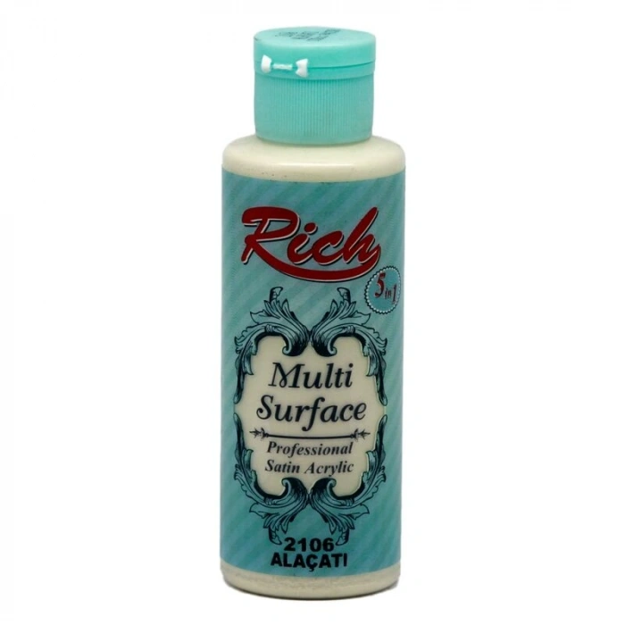 Rich Multi Surface Her Yüzey İçin Akrilik Boya 120 cc. 2106 ALAÇATI