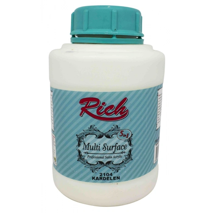 Rich Multi Surface Her Yüzey İçin Akrilik Boya 1750 gr. 2104 KARDELEN