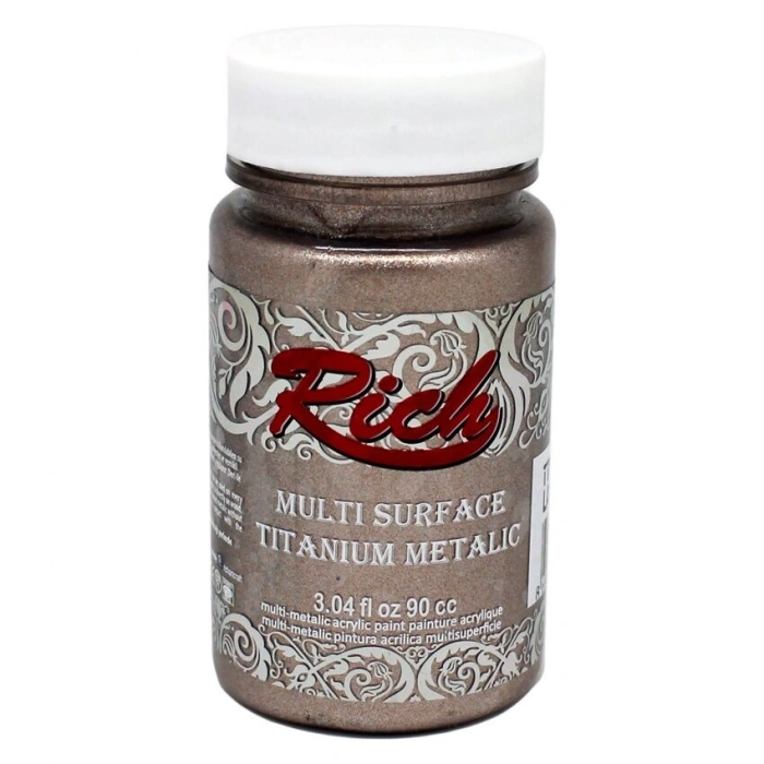 Rich Multi Surface Titanium Metalik Boya 90 cc. 2510 LATTE