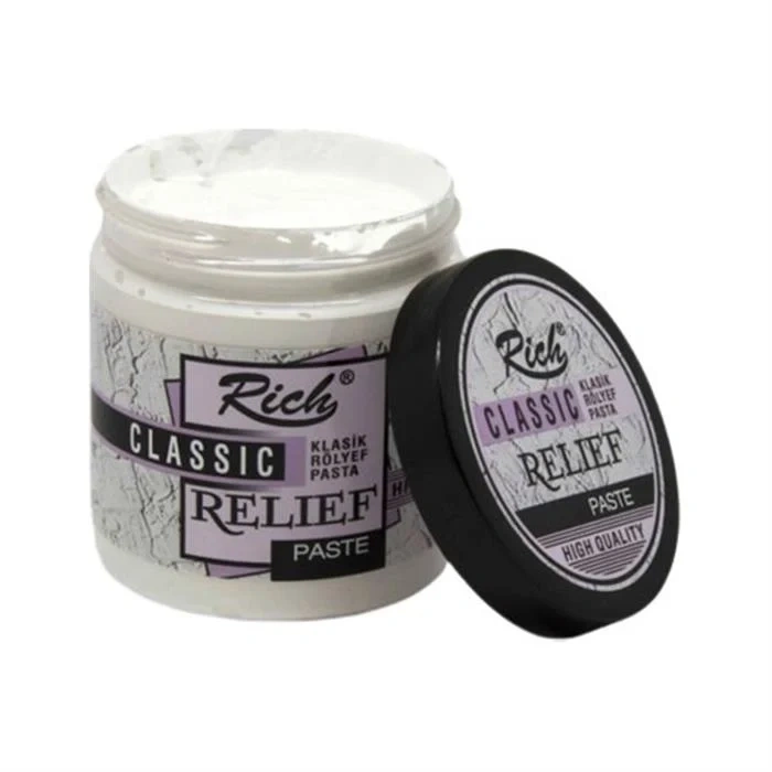 Rich Rölyef Pasta Beyaz 250 cc 350 gr