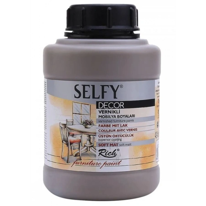 Rich Selfy Decor Vernikli Boya 1250 cc 12850 VİZON