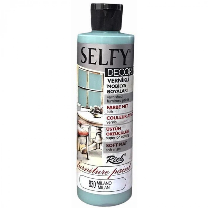 Rich Selfy Decor Vernikli Boya 240 cc 830 MİLANO