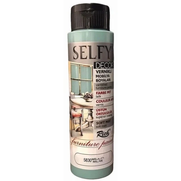 Rich Selfy Decor Vernikli Mobilya Boya 500cc 5830 Milano