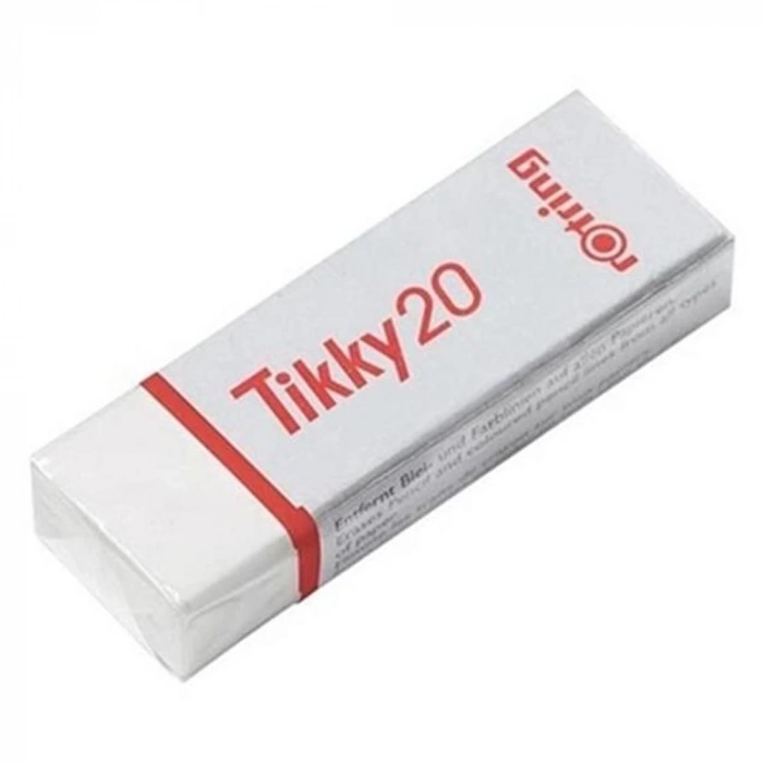 Rotring Öğrenci Silgisi Tikky ( 20 Li Kutu ) Beyaz S0195831