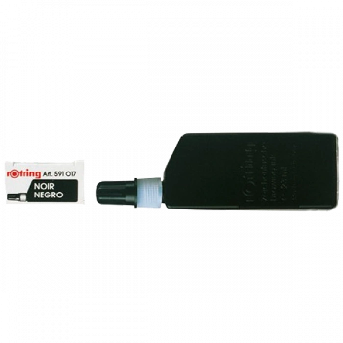 Rotring Rapido Mürekkebi Isograph 23 ML Siyah S0194660