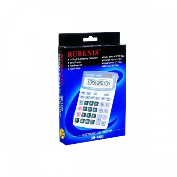 Rubenis Hesap Makinesi Masa Üstü 14 Hane SB-1400