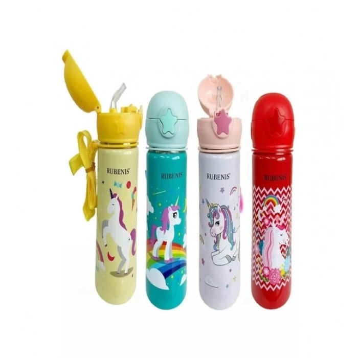 RUBENIS RCM-01 ÇELİK MATARA HAYVAN FİGÜRLÜ 500 ml