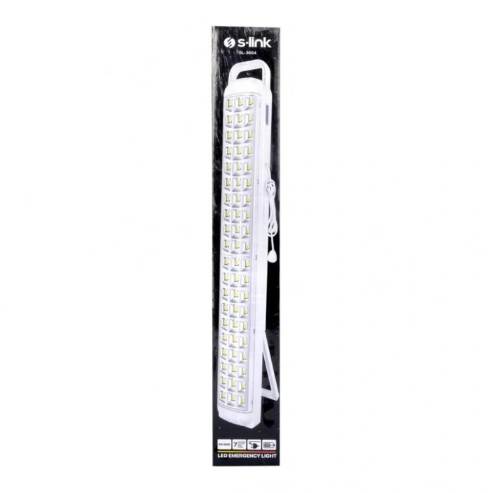 S-link SL-3654 Uzun 60 SMD Ledli Şarjlı Işıldak