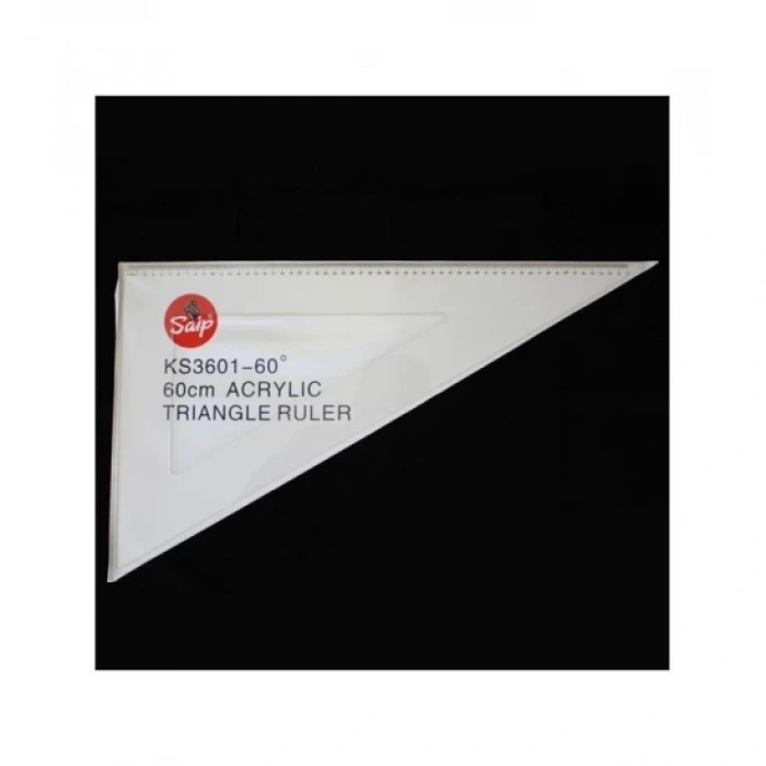 Saip Gönye Akrilik 60cm