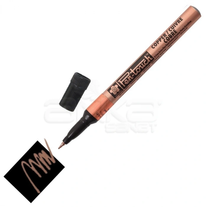 Sakura Pen-touch Marker Kalem 1mm (Fine) Bakır