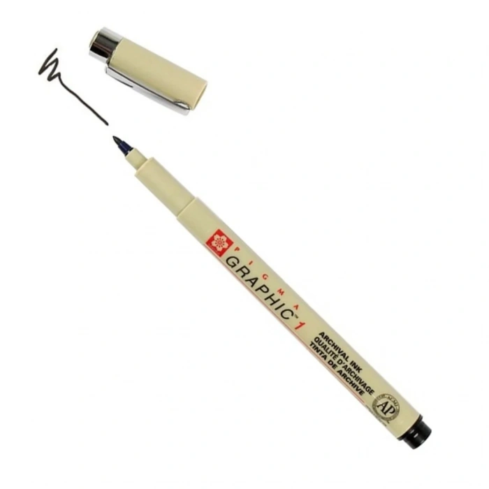 Sakura Pigma Graphic Siyah 1,0mm