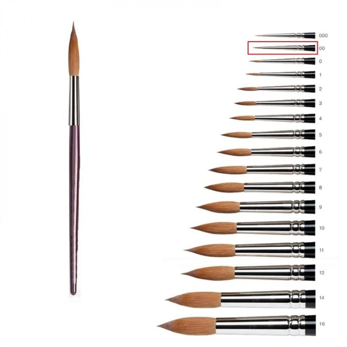 SAMUR 00 No SULU BOYA FIRÇASI