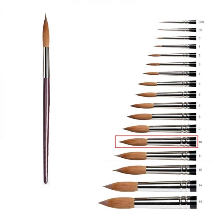 SAMUR 10 No SULU BOYA FIRÇASI