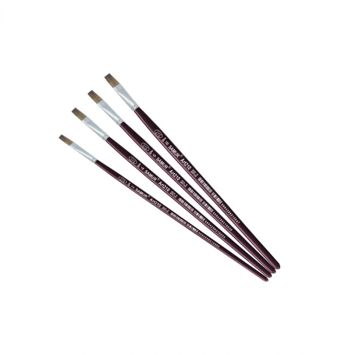 SAMUR ART 210 2-4-6-8 NO YAĞLI BOYA FIRÇASI 4 LÜ SET