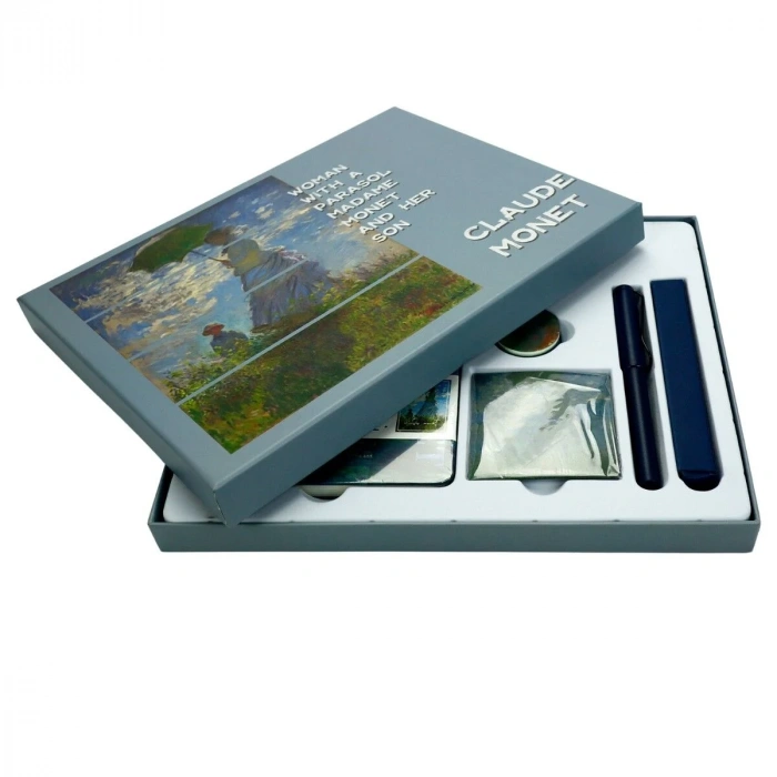 Sanatsal Defter Ve Kalem Hediye Seti Claude Monet 02
