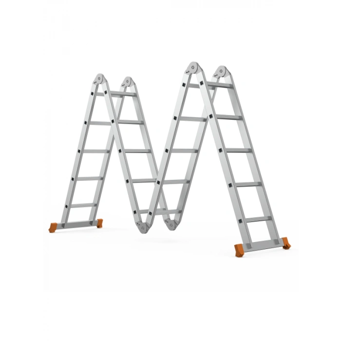 Saraylı Çok Amaçlı Merdiven 4x5 Basamaklı 588 Cm