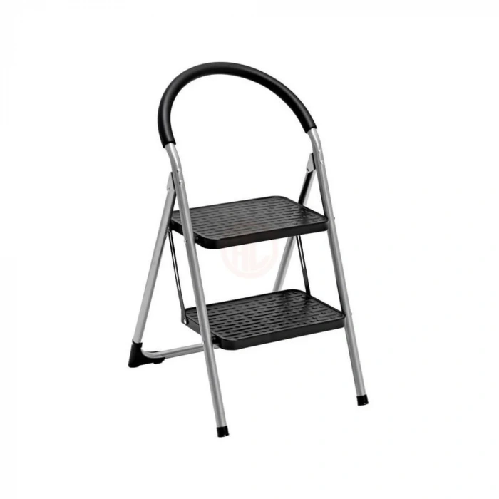 Saraylı Pratik Lüks Mega Metal Merdiven 2 Basamaklı