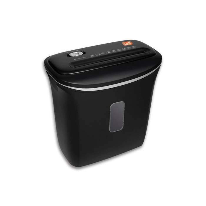 SARFF PS200 Evrak imha Makinesi 6 Sayfa (4x30mm) 12 litre