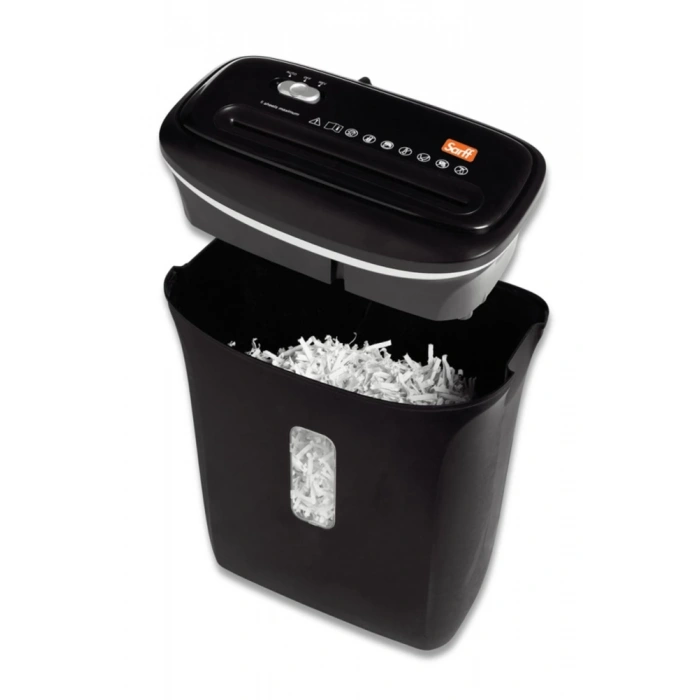 SARFF PS200 Evrak imha Makinesi 6 Sayfa (4x30mm) 12 litre