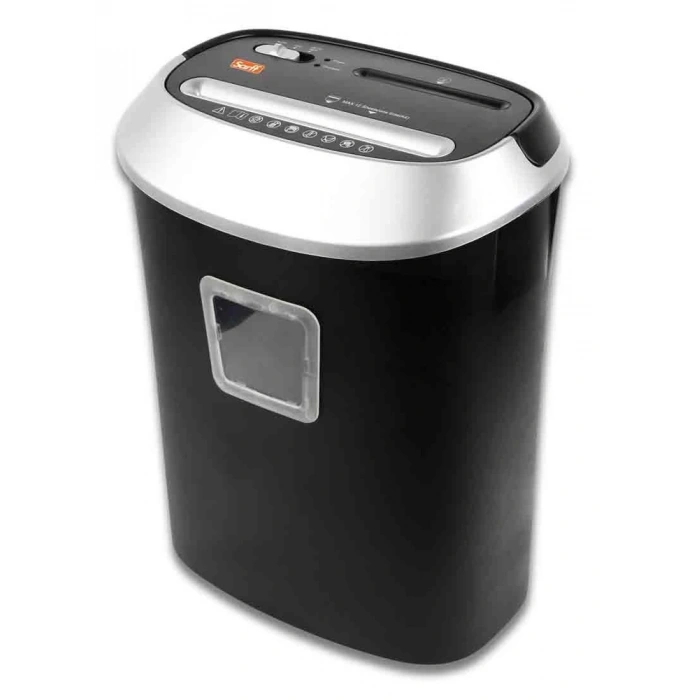 SARFF PS300 Evrak imha Makinesi 12 Syf. (5x38mm) 25lt.