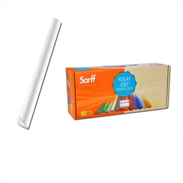 Sarff Sırtlık 6 mm Şeffaf 100lü