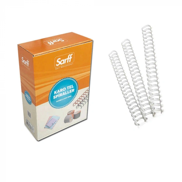 Sarff Spiral Tel 1-1/8 Inç 28,5mm 50li Beyaz