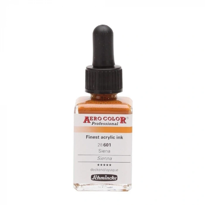 Schmincke Aero Color Akrilik Mürekkep 28 ml. 601 Sienna