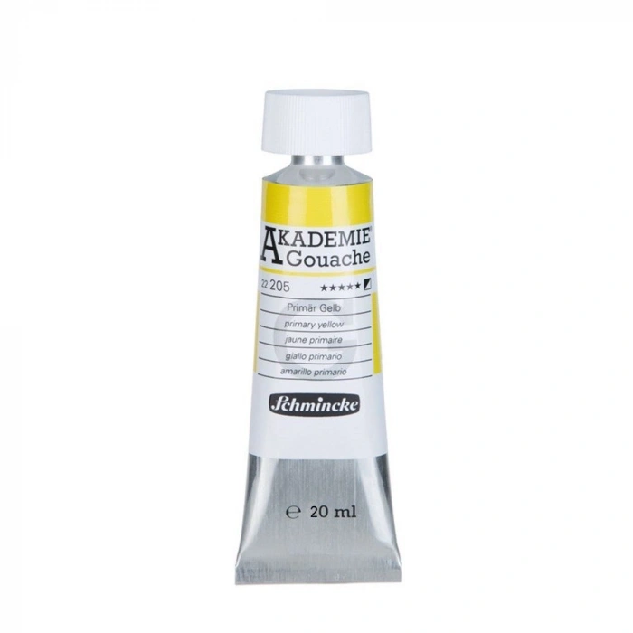 Schmincke Akademie Guaj Boya 20 ml. 205 Primary Yellow